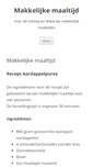 Mobile Screenshot of makkelijkemaaltijd.org